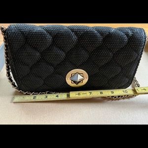 Kate Spade black quilted bag